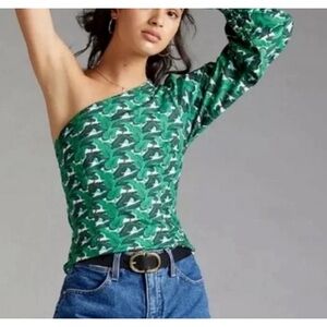 Forever That Girl one shoulder top NWT